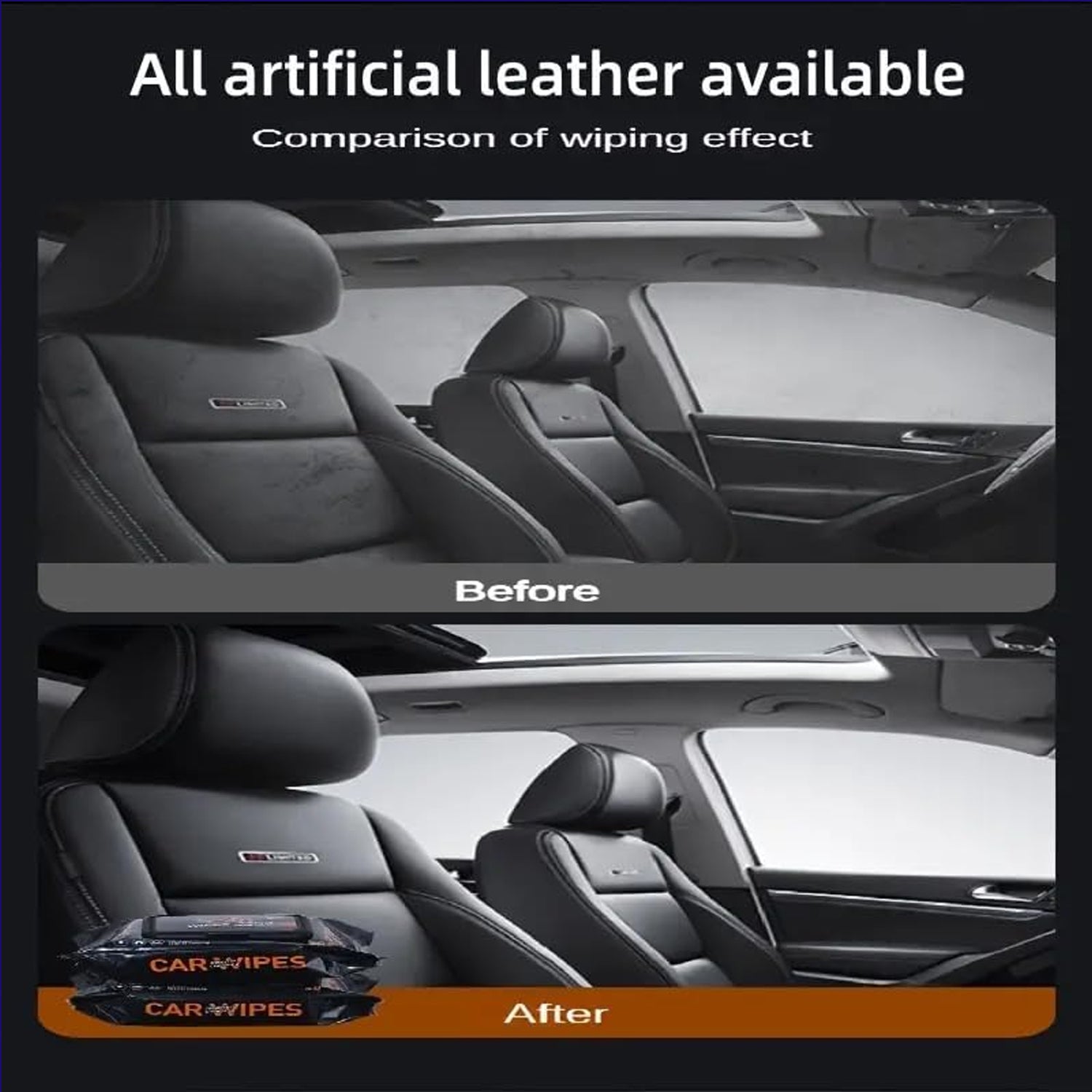 Car Dashboard Scratch Remover Tissue (80 Pcs Set) Car Dashboard Scratch Remover Tissue (80 Pcs Set)